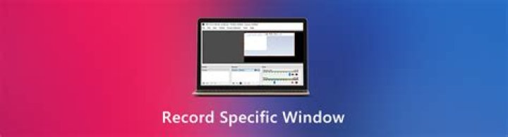 How do I record a specific window?