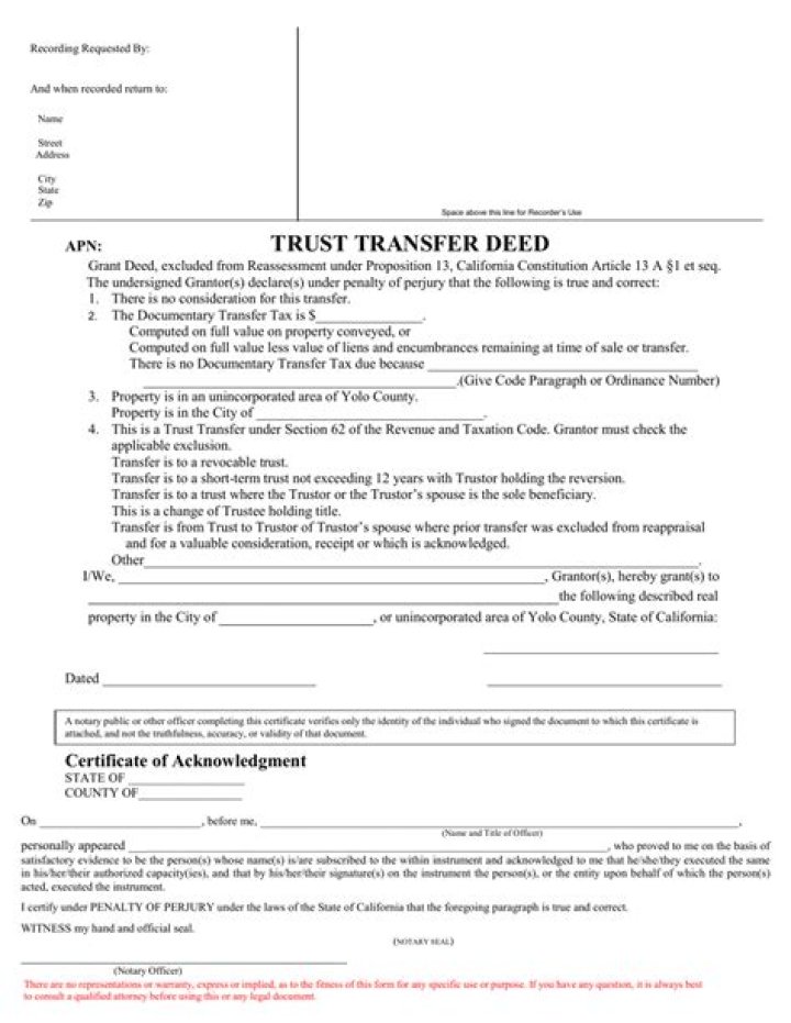 How do I record a trust in California?