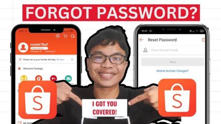 How do I recover my Shopee account?