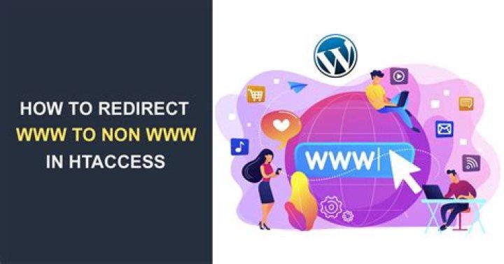 How do I redirect www to non www?