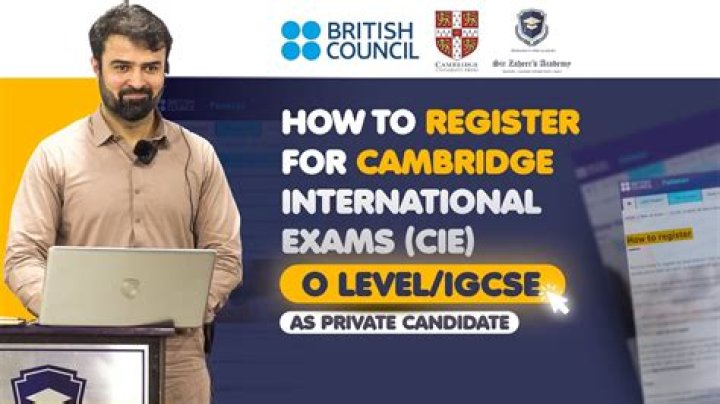 How do I register a British Council private candidate?