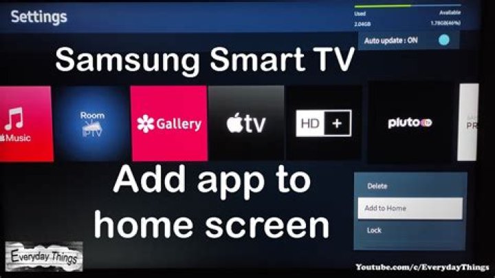 How do I register my Samsung Smart TV to Amazon?