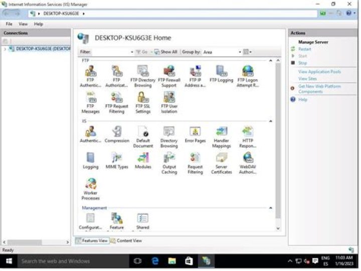 How do I reinstall IIS Manager?