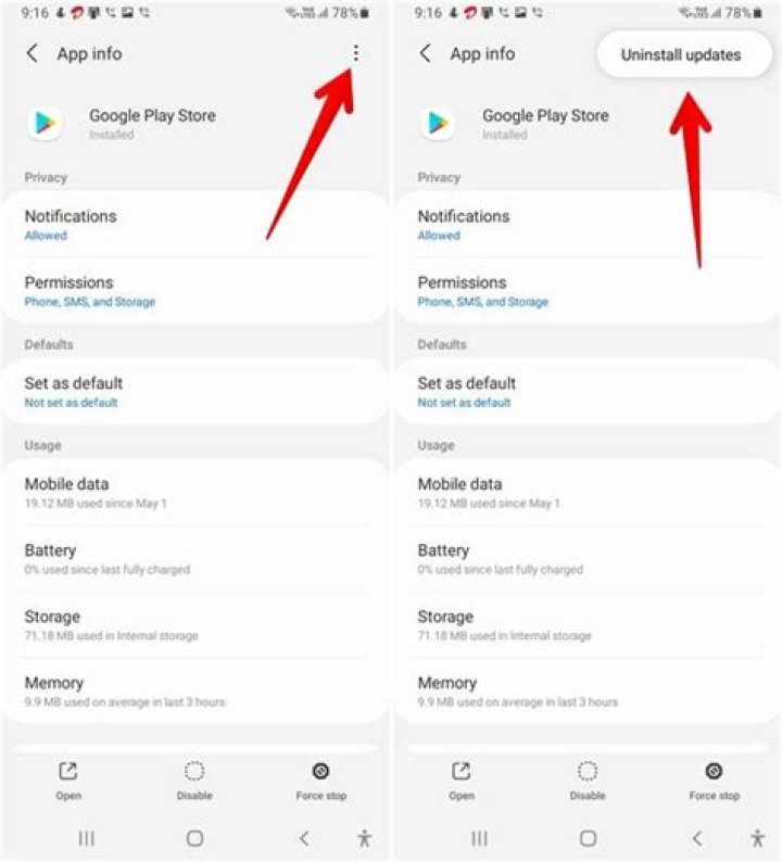 How do I reinstall my app store?