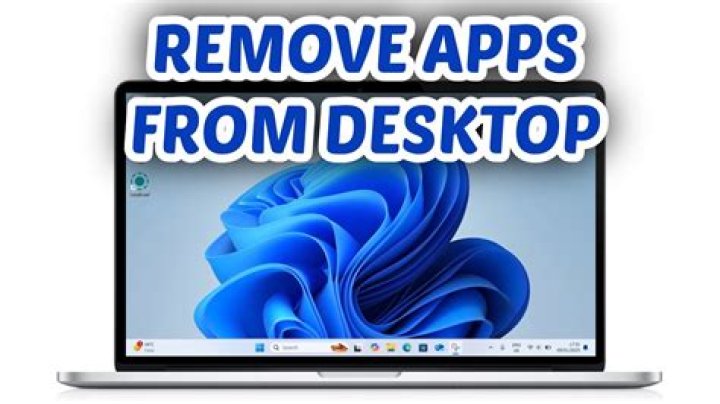 How do I remove all traces from an app?