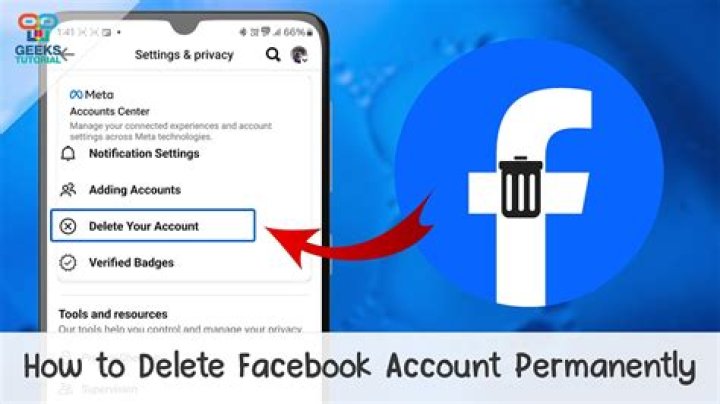How do I remove my Facebook account from my computer?