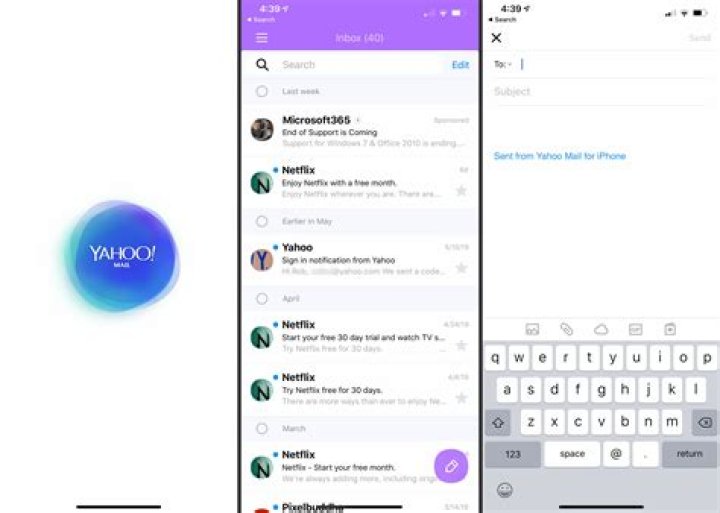 How do I reply to a Yahoo email on my Iphone?
