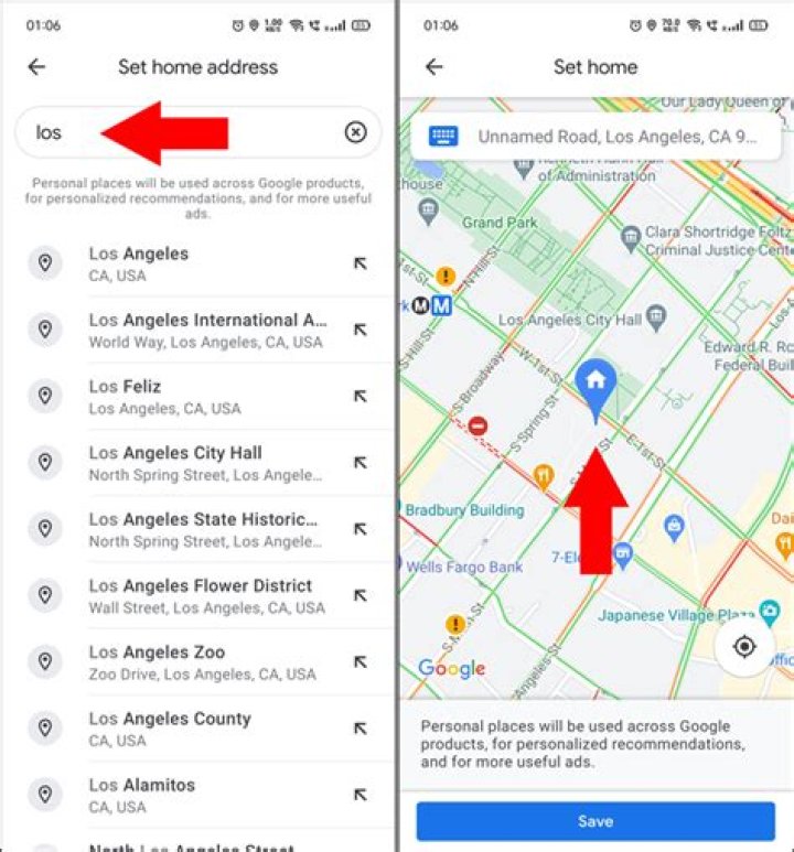 How do I report a new address to Google Maps?
