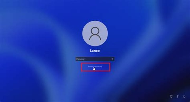 How do I reset my computer if I forgot my password?