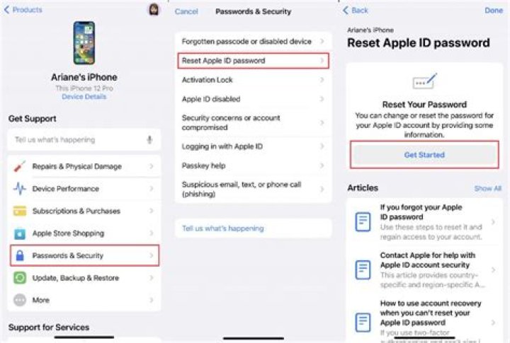 How do I reset my hidden app password?