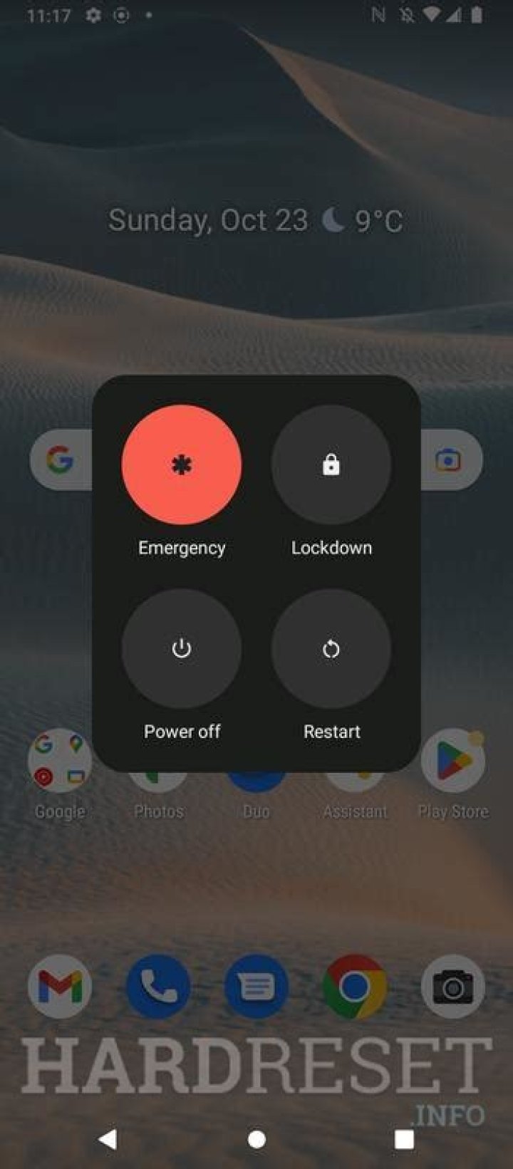 How do I reset my Vodafone tablet?