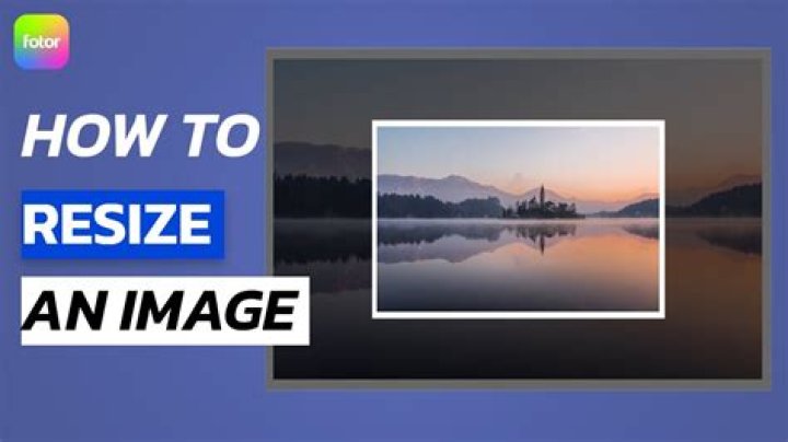 How do I resize an image in Pages?