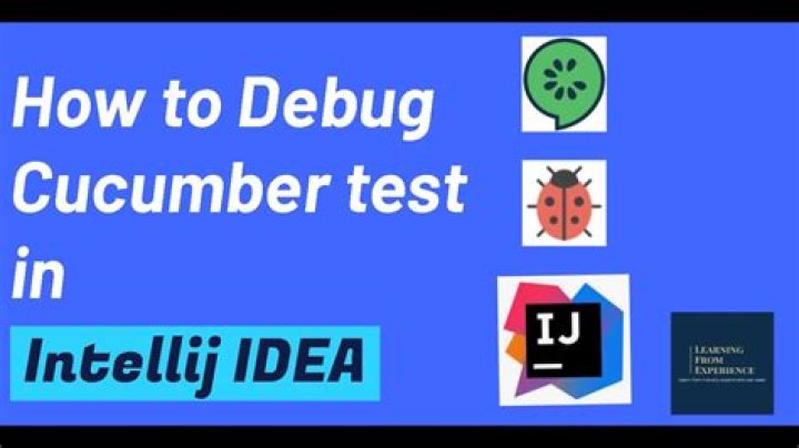 How do I run cucumber test in IntelliJ?