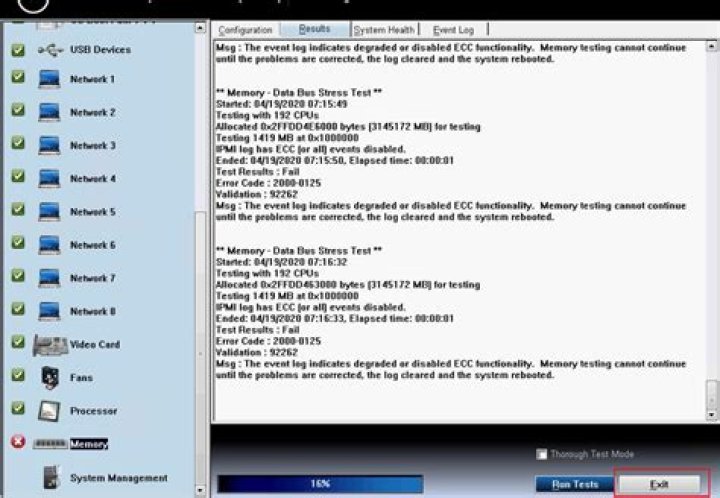How do I run Dell hardware diagnostics from BIOS?