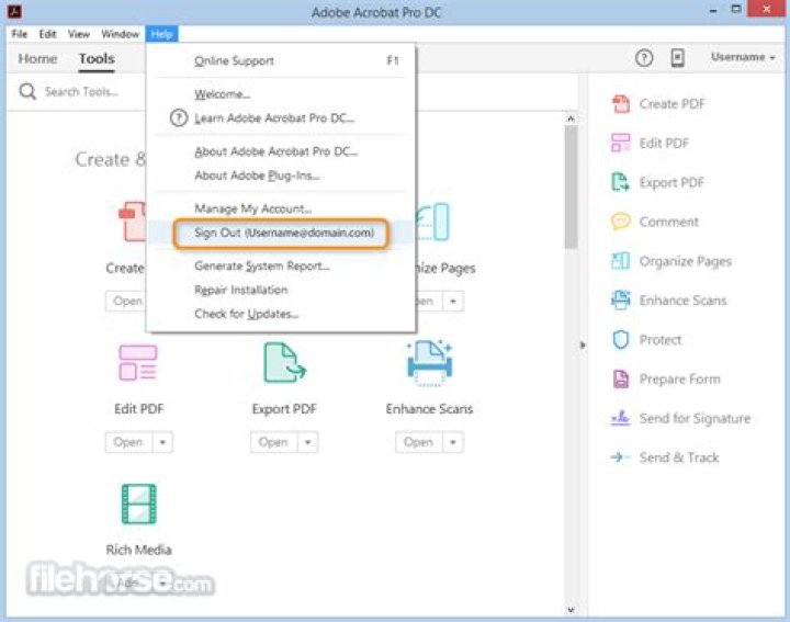 How do I scan from Adobe Acrobat Pro?