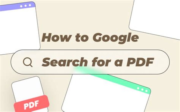 How do I search for a PDF in Google?