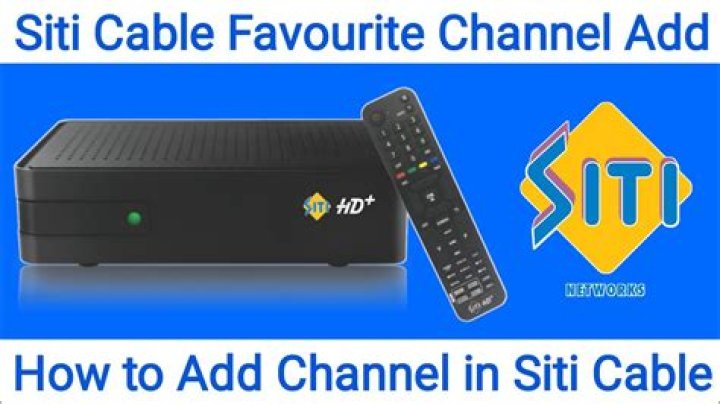 How do I select a channel pack in Siti Cable?