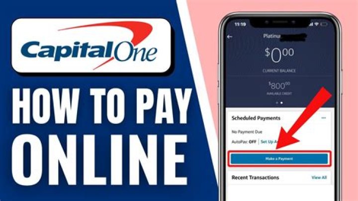 How do I send a payment to Capital One?