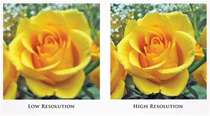 How do I set my camera to take high resolution photos?