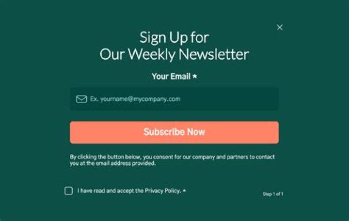 How do I set up a newsletter subscription?