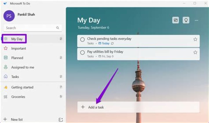 How do I set up pop up reminders on Windows 10?