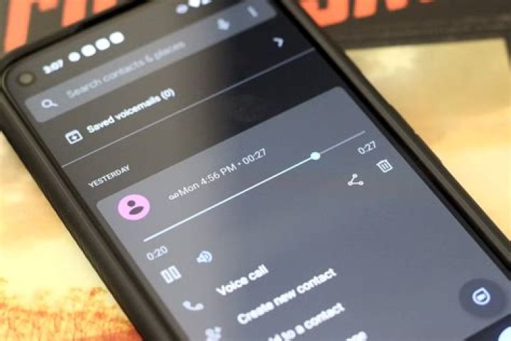 How do I set up voicemail on my Alcatel Tetra?