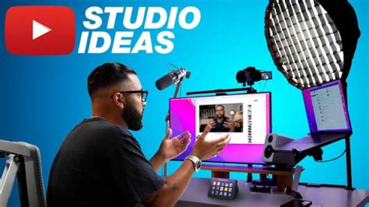 How do I setup a YouTube studio?