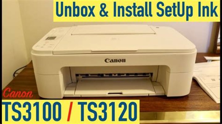 How do I setup my ts3100 printer?