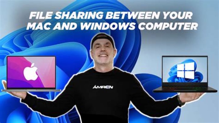 How do I share my screen between Mac and PC?