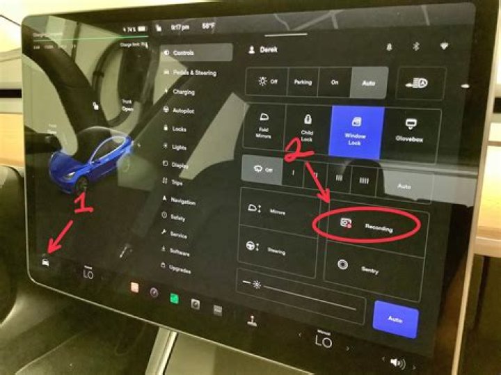 How do I share my Tesla dashcam footage?
