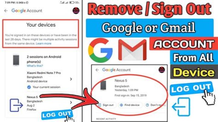How do I sign out of Google ads?
