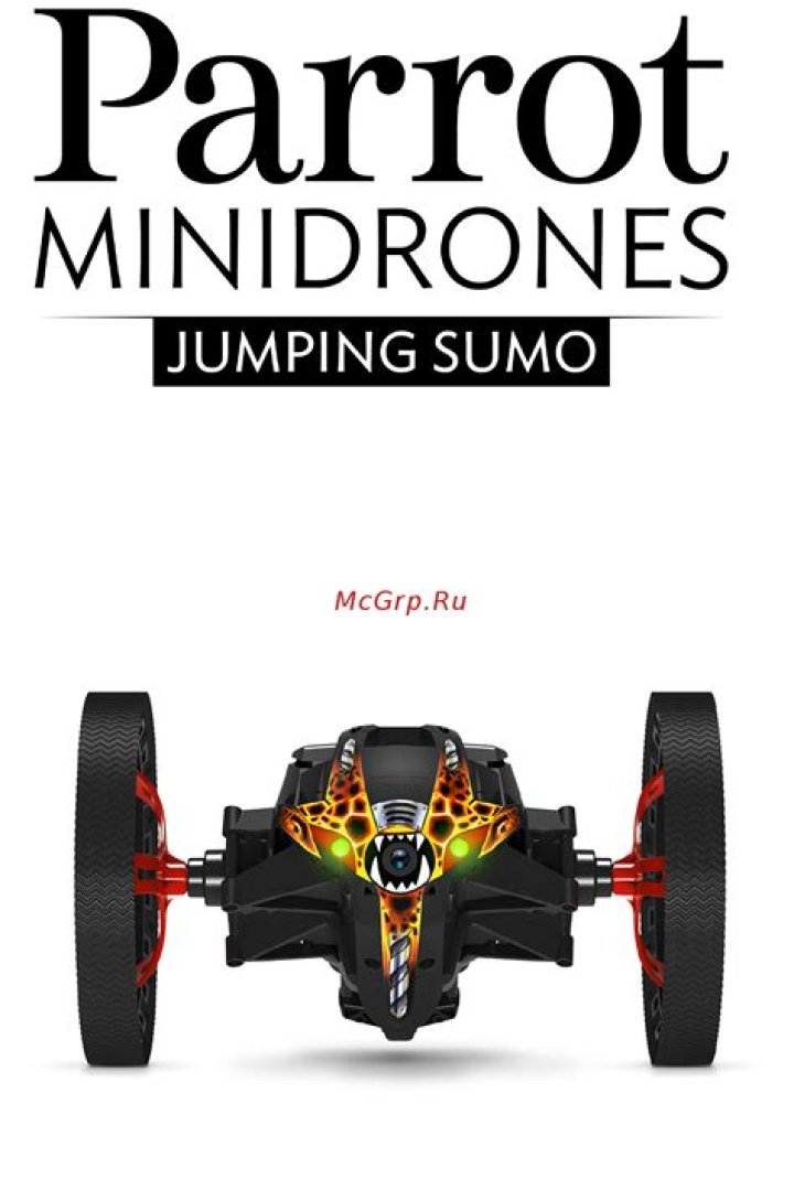How do I stop my parrot jumping sumo?