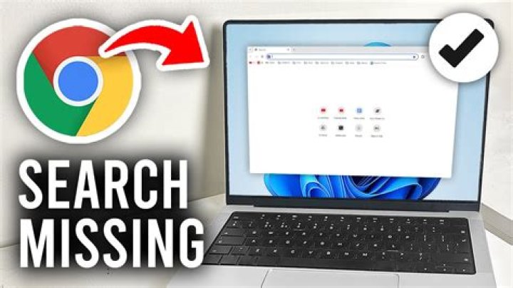 How do I stop the search bar from disappearing in Chrome?