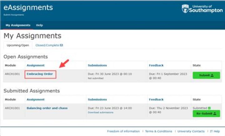 How do I submit homework online?