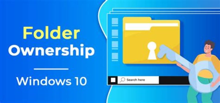 How do I take ownership of a folder in Windows?