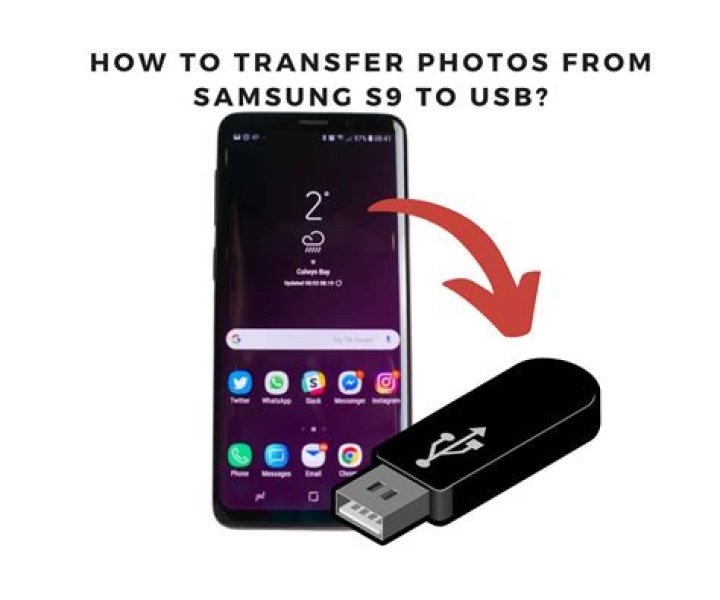 How do I transfer files from Galaxy S9 to laptop?