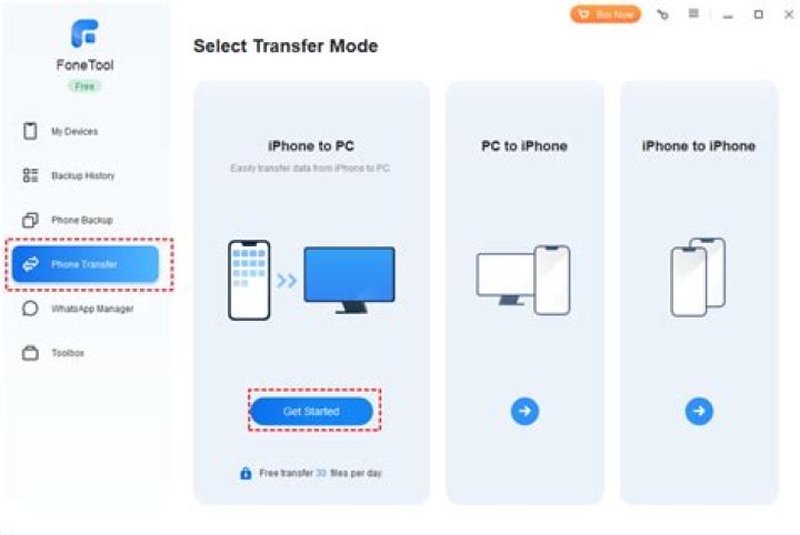 How do I transfer files from my phone to my MI TV?