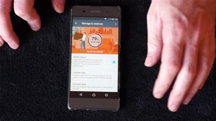 How do I transfer internal storage to SD Card on Sony Xperia?