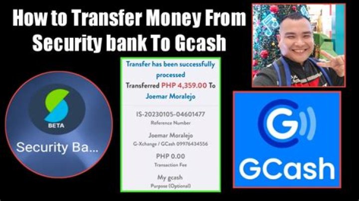 How do I transfer money from my security bank to another bank?