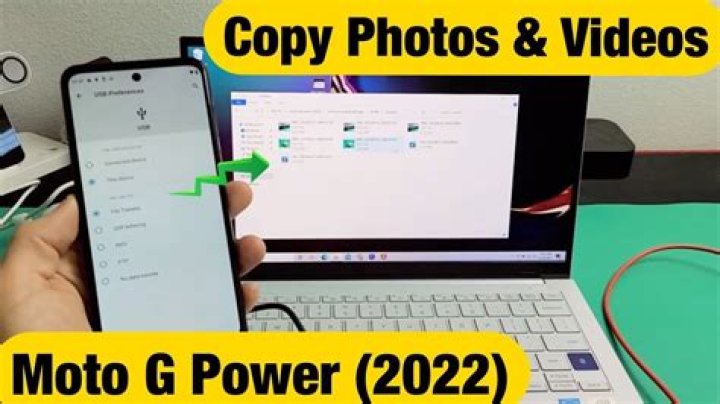 How do I transfer photos from Moto g6 to computer?