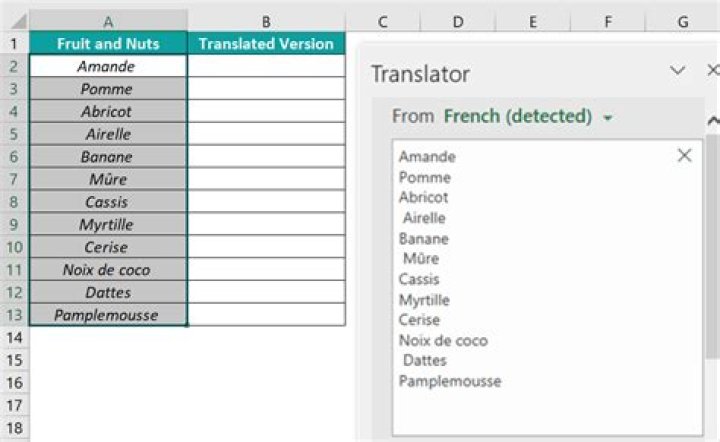 How do I translate a selected text?