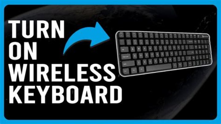 How do I turn my Bluetooth keyboard on?