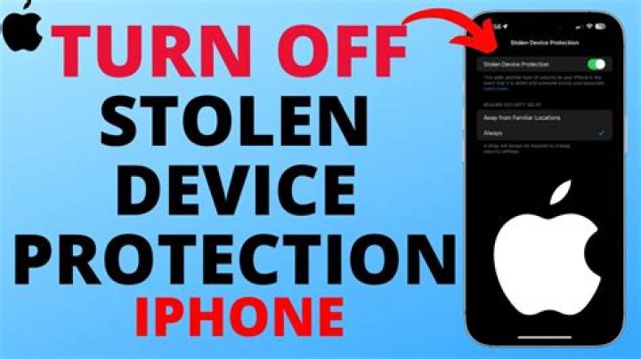 How do I turn off anti theft on my iPhone 7?