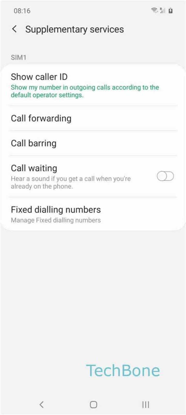 How do I turn off call barring on Samsung j6?