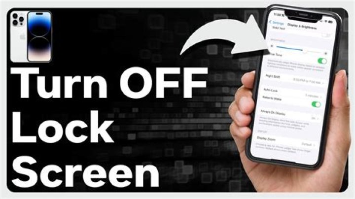 How do I turn off home screen lock?