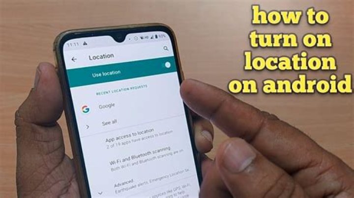 How do I turn on location on xiaomi?