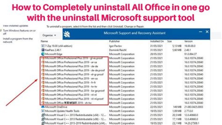 How do I uninstall Excel 2013?