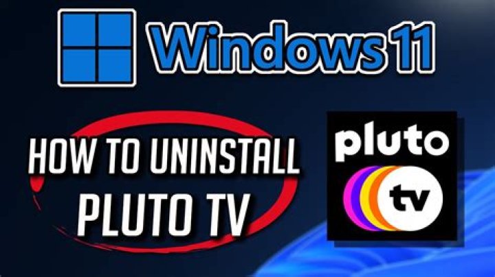How do I uninstall Pluto TV from my fire stick?