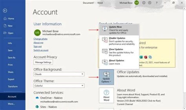 How do I update Microsoft Lync?