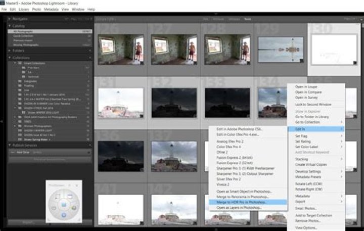 How do I use HDR in Lightroom 5?